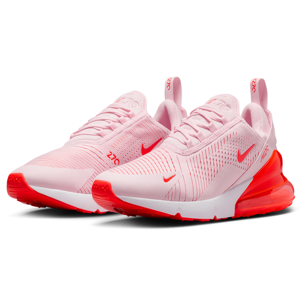 Nike Air Max 270 - Women's - Pink Foam/Brt Crimson/White - Image 6
