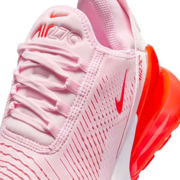 Nike Air Max 270 - Women's - Pink Foam/Brt Crimson/White - Image 7