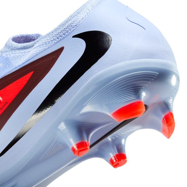 Nike Phantom 6 Low Pro FG - Men's - Royal Tint/Brt Crimson - Image 8