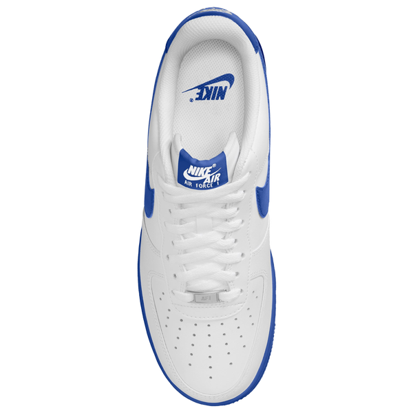 Nike Air Force 1 Low '07 - Men's - White/Game Royal - Image 3