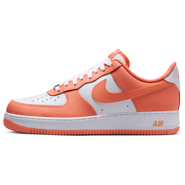 Nike Air Force 1 Low '07 - Men's - White/White/Orange Frost - Image 2