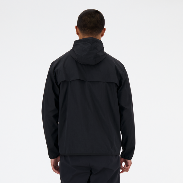 New Balance Athletics Woven Jacket - Men's - Black/White - Image 2