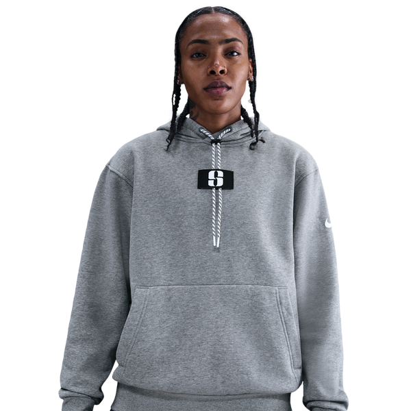Nike Sabrina Hoodie - Women's - Carbon Heather/Black