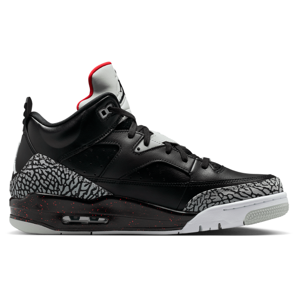 Jordan Son of Mars Low - Men's - Black/Univ Red/Gray Mist