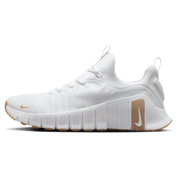 Nike Free Metcon 6 - Men's - White/Gum Lt Brown/Hemp - Image 2