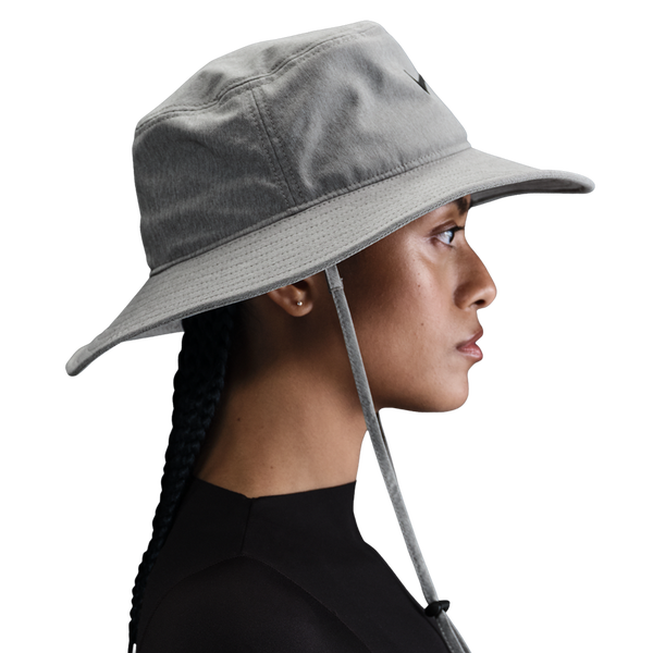 Nike DriFit Apex Bucket Wide Brim Hat - Adult - Black/Light Smoke Grey/Black - Image 2