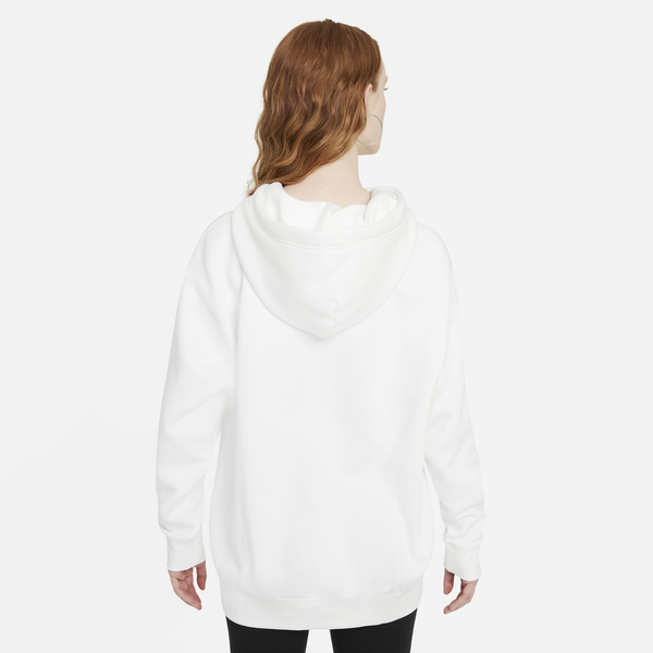 Nike Collection Fleece Hoodie - Women's - White/Black - Image 2