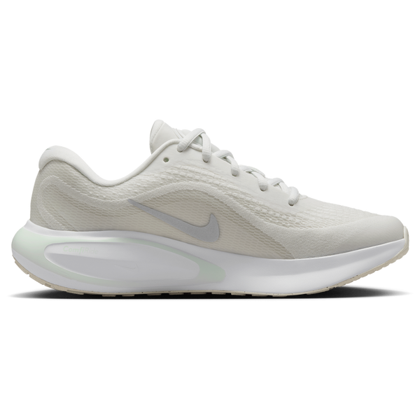 Nike Journey Run - Women's - Summit White/Mtlc Silver/Barely Green