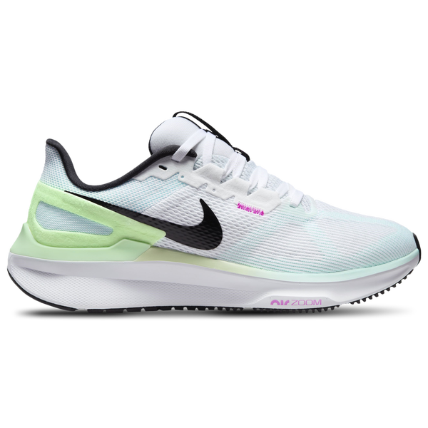 Nike Zoom Structure 25 - Women's - Black/White/Glacier Blue