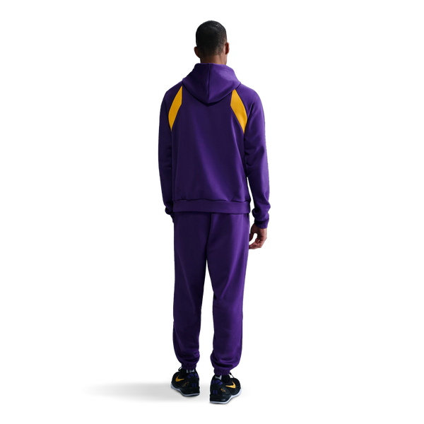 Nike Kobe Tech Fleece Fundamental Hoodie - Men's - Purple/Yellow - Image 3