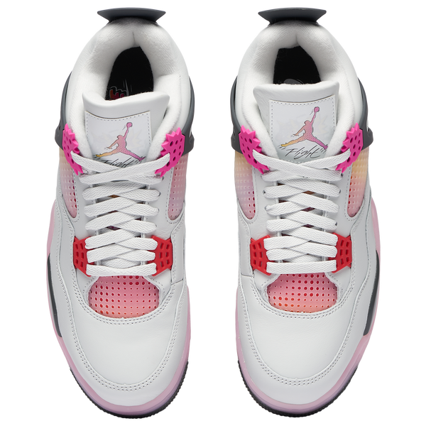 Jordan Retro 4 - Men's - White/Multi - Image 4