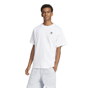 adidas Trefoil Essentials OS T-Shirt - Men's - White/Black