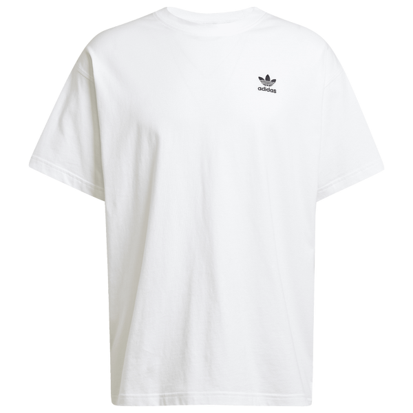 adidas Trefoil Essentials OS T-Shirt - Men's - White/Black - Image 5