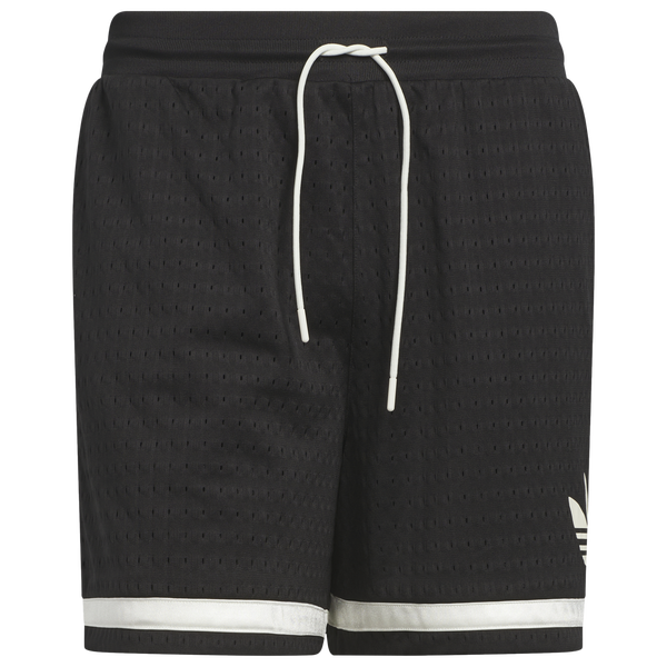 adidas Warp Knit Shorts - Men's - Black/Ivory - Image 5