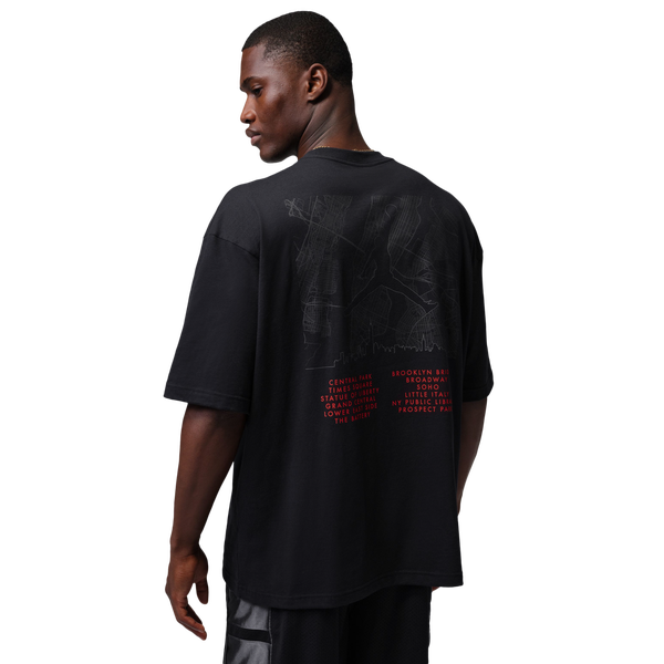 Jordan NYC 1996 Oversized Short Sleeve T-Shirt - Men's - White - Image 2