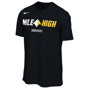 Nike NBA 2026 WCF Playoff Mantra T-Shirt - Men's - Black