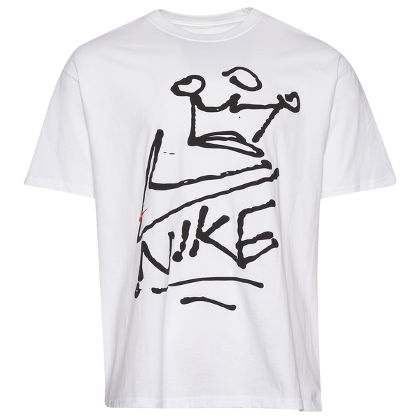 Nike Crown Loose T-Shirt - Men's - White