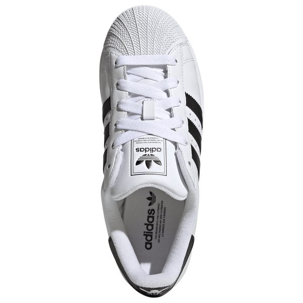 adidas Originals Superstar II - Women's - Core Black/Footwear White/Core White - Image 4