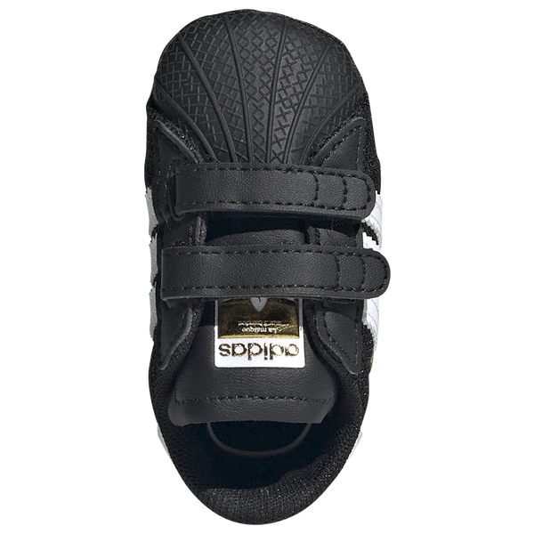 adidas Originals Superstar Crib - Boys' Infant - Gold Metallic/White/Black - Image 4