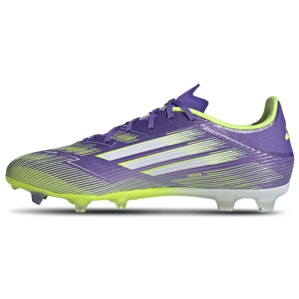 adidas F50 League FG - Men's - Purple Rush/White - Image 2