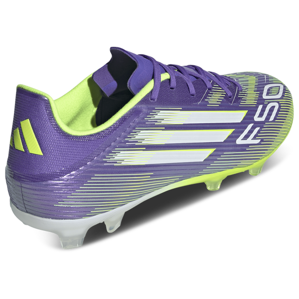 adidas F50 League FG - Men's - Purple Rush/White - Image 3