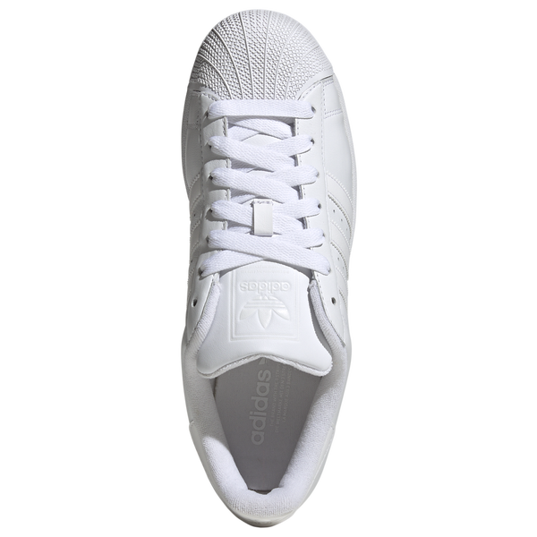 adidas Originals Superstar II - Men's - White/White/White - Image 4