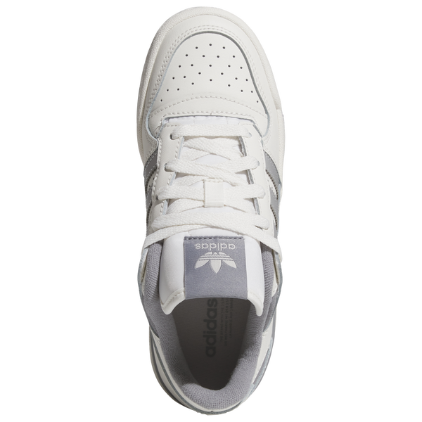 adidas Originals Forum Low - Boys' Grade School - Grey/Grey/Cloud White - Image 4