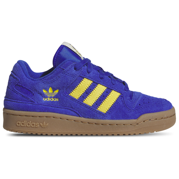 adidas Originals Forum Low - Boys' Grade School - Semi Lucid Blue/Gum/Yellow