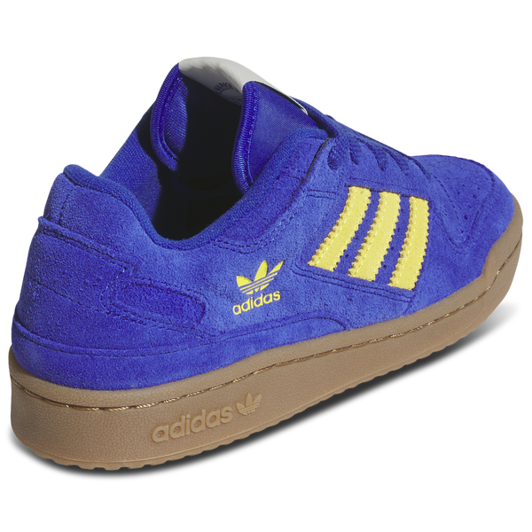 adidas Originals Forum Low - Boys' Grade School - Semi Lucid Blue/Gum/Yellow - Image 3