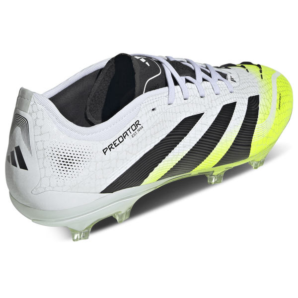 adidas Predator Pro FG - Men's - White/Black - Image 3