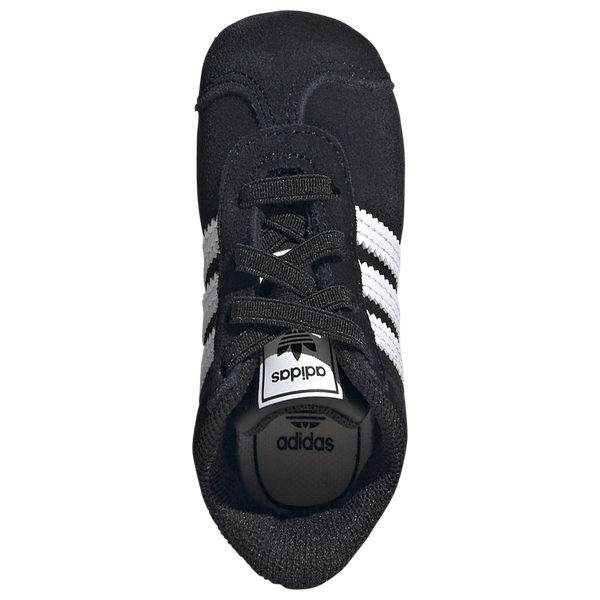 adidas Originals Gazelle Crib - Boys' Toddler - White/Black/White - Image 4