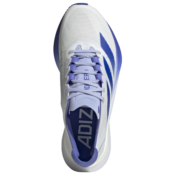 adidas adiZero Boston 12 - Women's - Cobalt Blue/Lucid Blue/White - Image 4