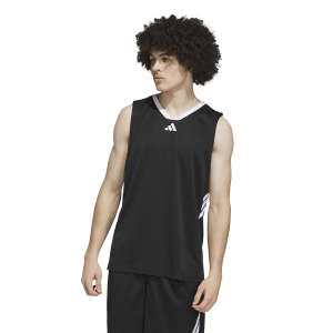 adidas Basketball Legends Tank Top - Men's - Black/White