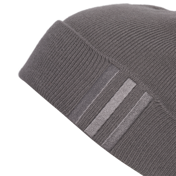 adidas Originals OG Offset 3 Stripe Beanie - Men's - Grey/Grey - Image 3