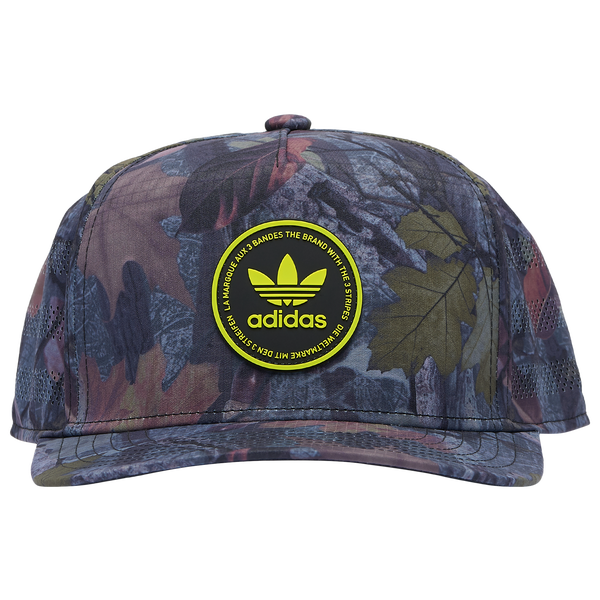 adidas OG Emblem Real Tree Camo Cap - Adult - Yellow/Camo - Image 2