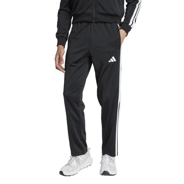 adidas 3-Stripes Colorblock Snap Pants - Men's - White/Black