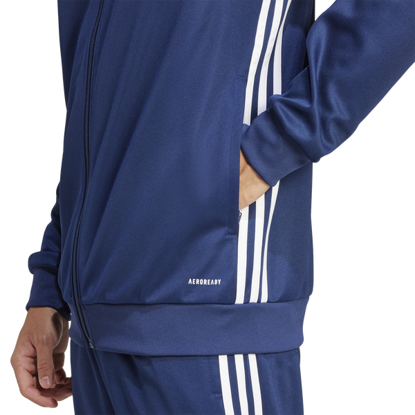 adidas Tiro 25 Essentials Training Jacket - Men's - Team Navy Blue/White - Image 6