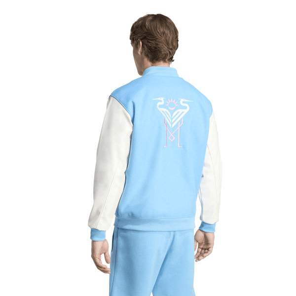 adidas Inter Miami FC OG Jacket - Men's - Semi Blue Burst/White - Image 2