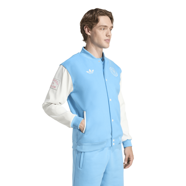 adidas Inter Miami FC OG Jacket - Men's - Semi Blue Burst/White - Image 3