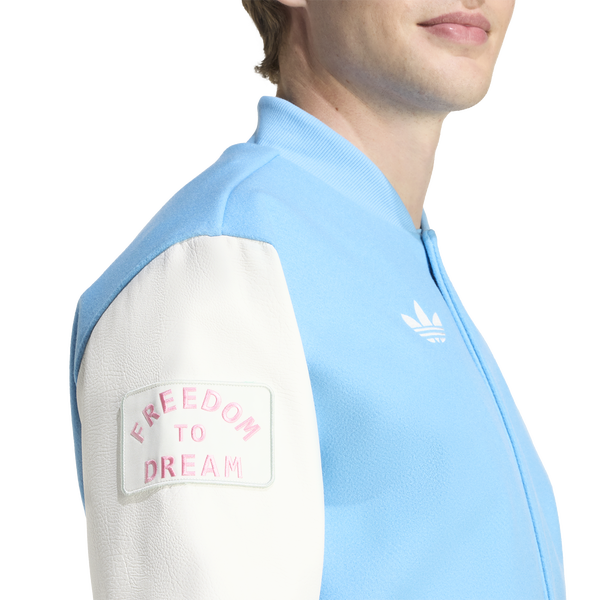 adidas Inter Miami FC OG Jacket - Men's - Semi Blue Burst/White - Image 6