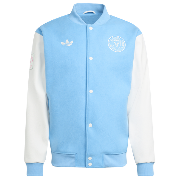 adidas Inter Miami FC OG Jacket - Men's - Semi Blue Burst/White - Image 7