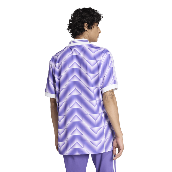 adidas Real Madrid LF Jersey - Men's - Purple Rush/White - Image 2