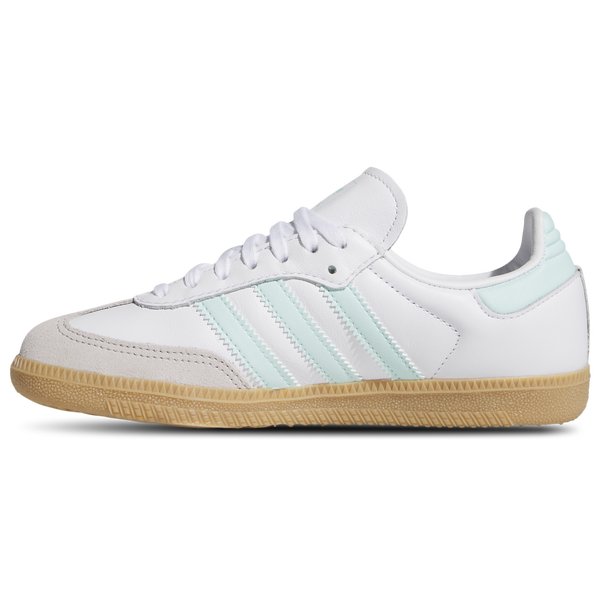 adidas Originals Samba - Boys' Grade School - Gum/Semi Flash Aqua/White - Image 2