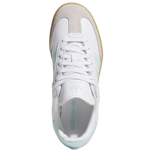 adidas Originals Samba - Boys' Grade School - Gum/Semi Flash Aqua/White - Image 4