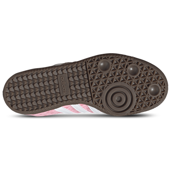 adidas Originals Samba - Girls' Grade School - Ftwr White/Light Pink/Gum - Image 5