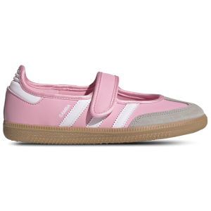 adidas Originals Samba Mary Jane - Girls' Grade School - Light Pink/White/Gum