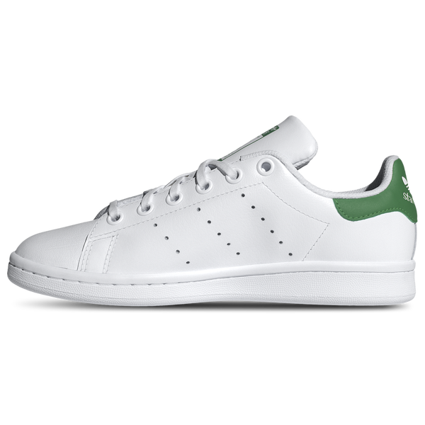 adidas Originals Stan Smith - Boys' Grade School - White/White/Green - Image 2