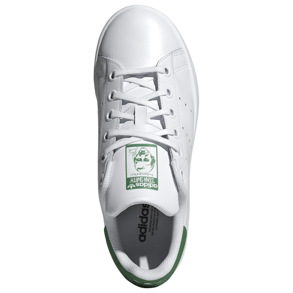 adidas Originals Stan Smith - Boys' Grade School - White/White/Green - Image 4