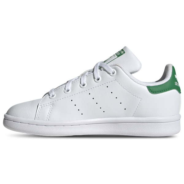 adidas Originals Stan Smith - Boys' Preschool - Green/White/White - Image 2
