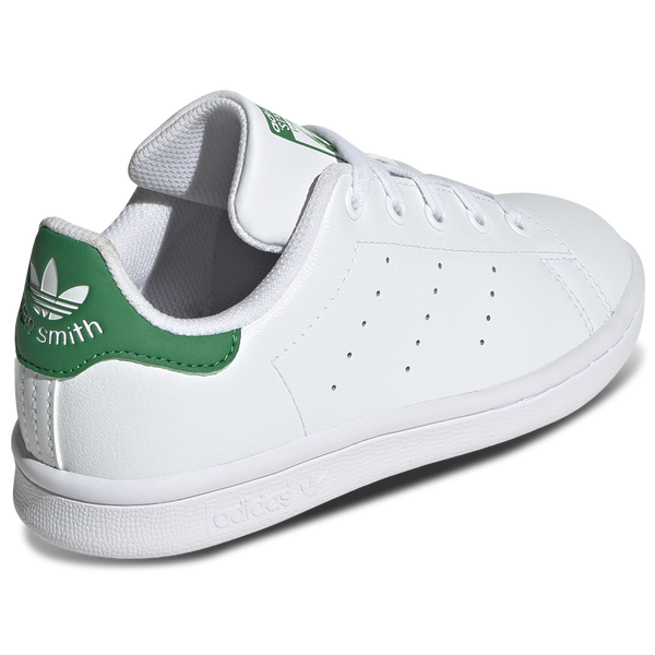 adidas Originals Stan Smith - Boys' Preschool - Green/White/White - Image 3